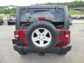 Deep Cherry Red Crystal Pearl - Wrangler Unlimited Rubicon 4x4 Photo No. 6