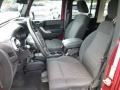 2012 Jeep Wrangler Unlimited Rubicon 4x4 Front Seat