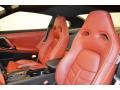 Red Amber Semi-Aniline Leather Front Seat Photo for 2014 Nissan GT-R #84394254