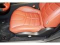 2014 Nissan GT-R Red Amber Semi-Aniline Leather Interior Front Seat Photo