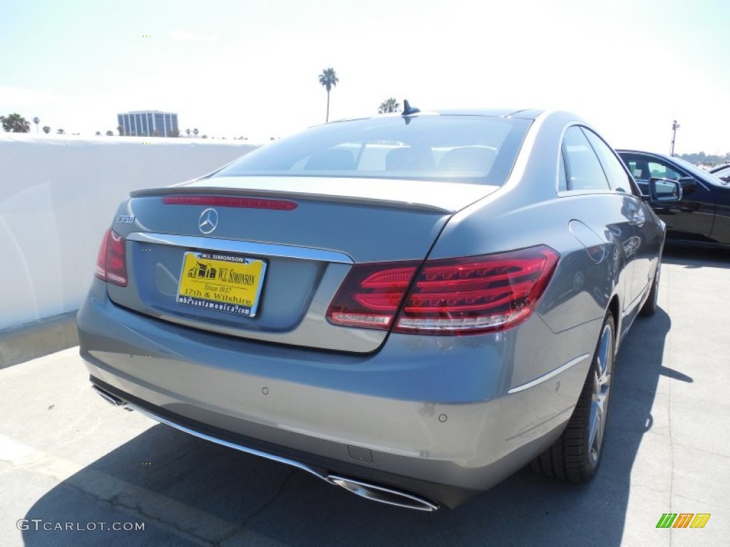 2014 E 350 Coupe - Paladium Silver Metallic / Natural Beige/Black photo #4