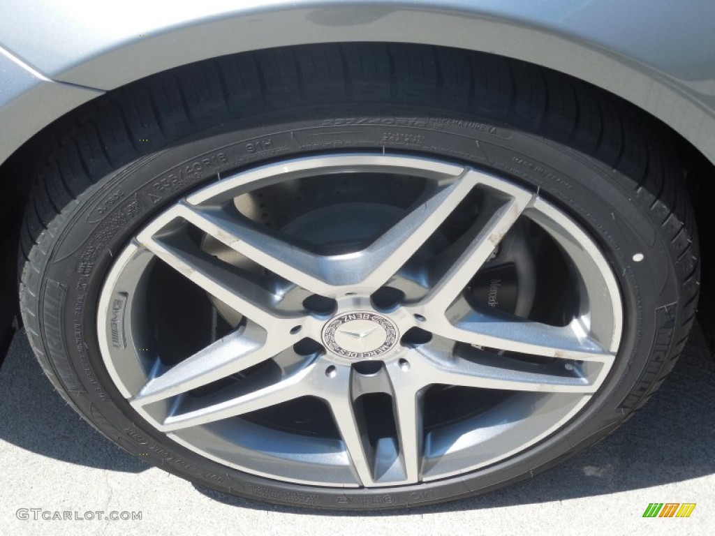 2014 E 350 Coupe - Paladium Silver Metallic / Natural Beige/Black photo #10