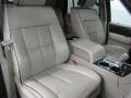 2007 Lincoln Navigator Camel/Sand Interior Front Seat Photo