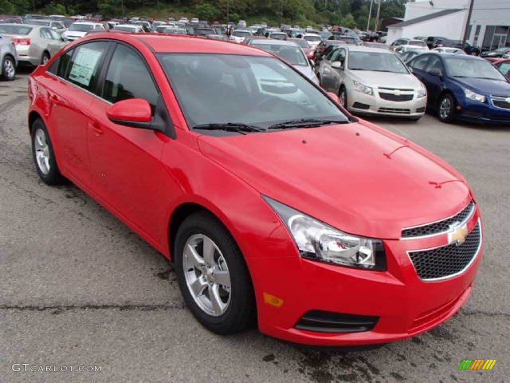 Red Hot 2014 Chevrolet Cruze LT Exterior Photo #84395757