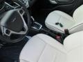  2011 Fiesta SES Hatchback Cashmere/Charcoal Black Leather Interior