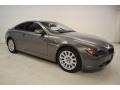 Stratus Grey Metallic 2005 BMW 6 Series 645i Coupe Exterior