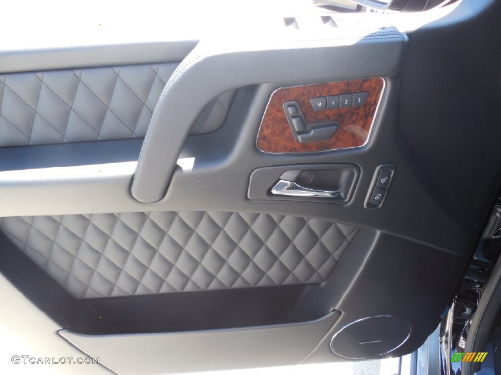 2013 Mercedes-Benz G 63 AMG designo Black Door Panel Photo #84396639