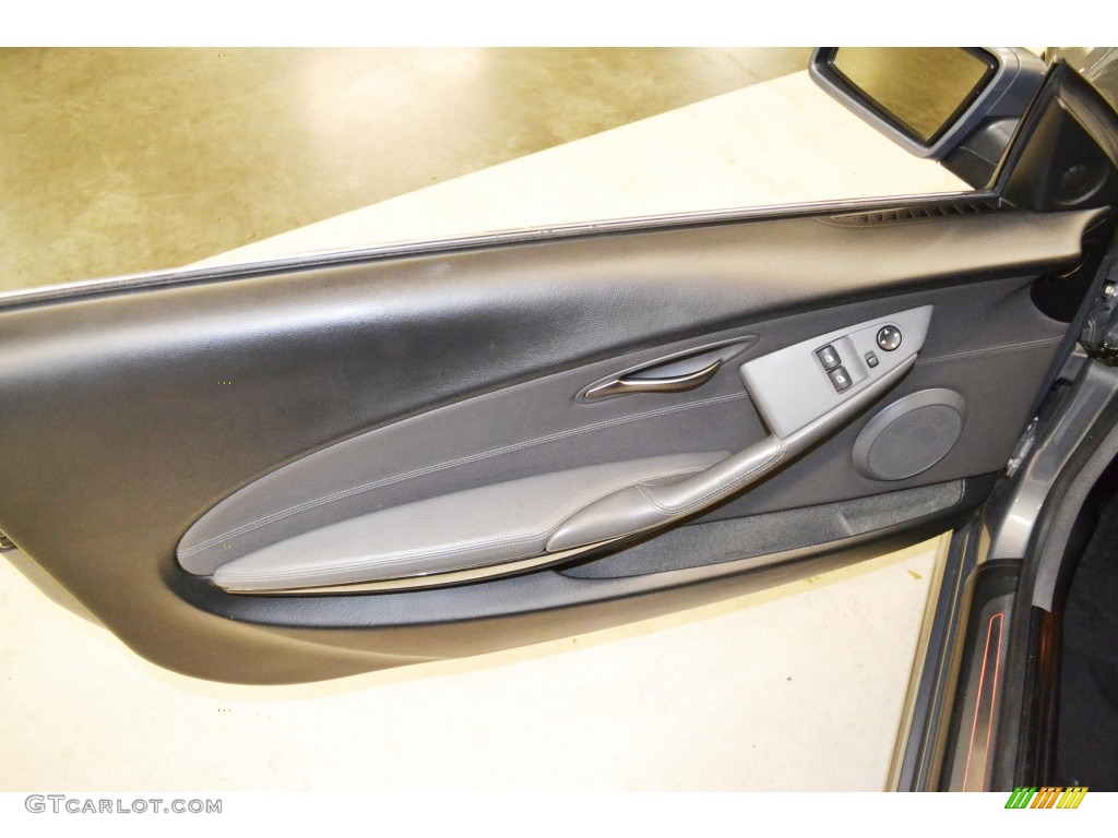 2005 6 Series 645i Coupe - Stratus Grey Metallic / Black photo #13