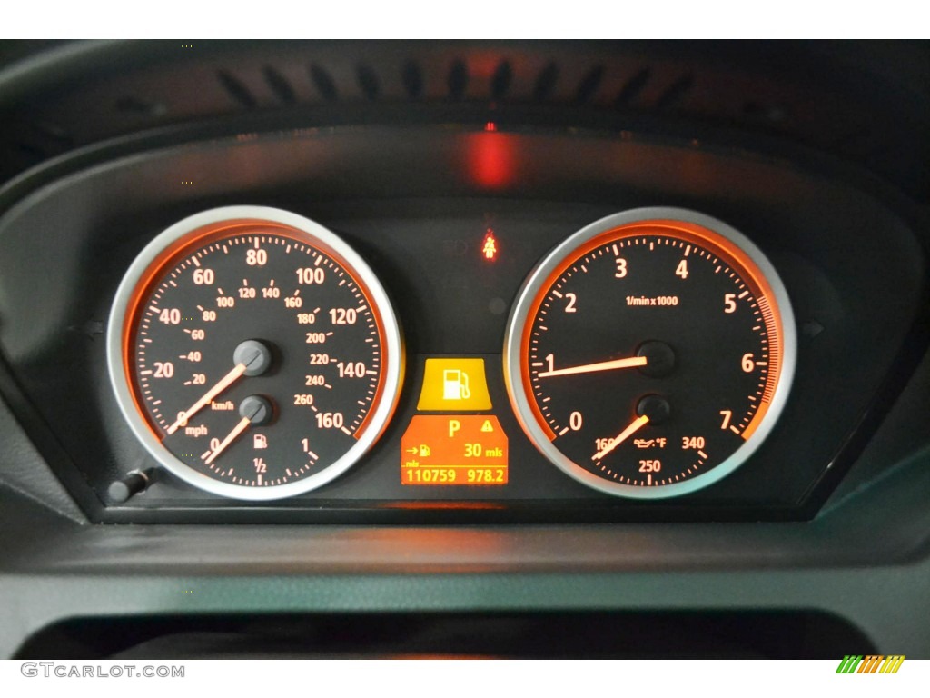 2005 BMW 6 Series 645i Coupe Gauges Photo #84396996