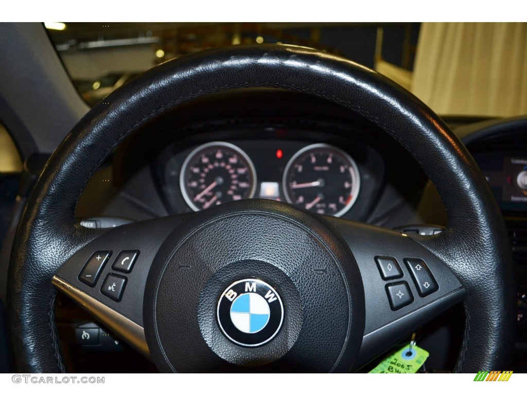 2005 6 Series 645i Coupe - Stratus Grey Metallic / Black photo #19