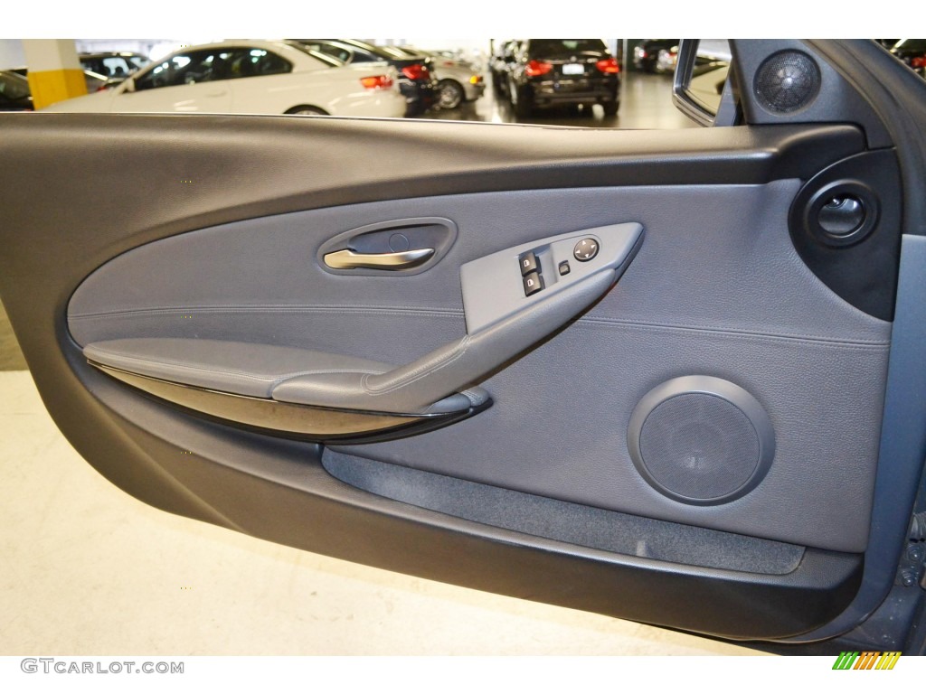 2005 6 Series 645i Coupe - Stratus Grey Metallic / Black photo #20