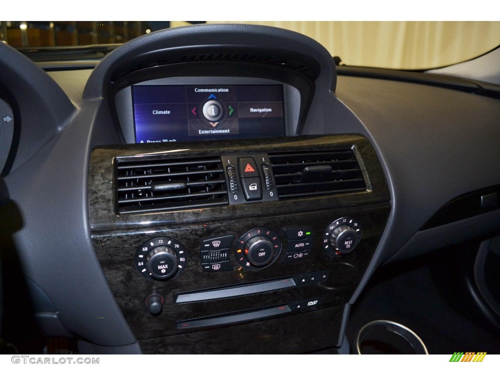 2005 6 Series 645i Coupe - Stratus Grey Metallic / Black photo #22