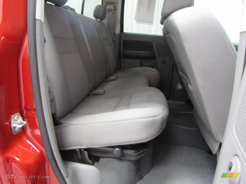 2008 Ram 1500 ST Quad Cab 4x4 - Inferno Red Crystal Pearl / Medium Slate Gray photo #8