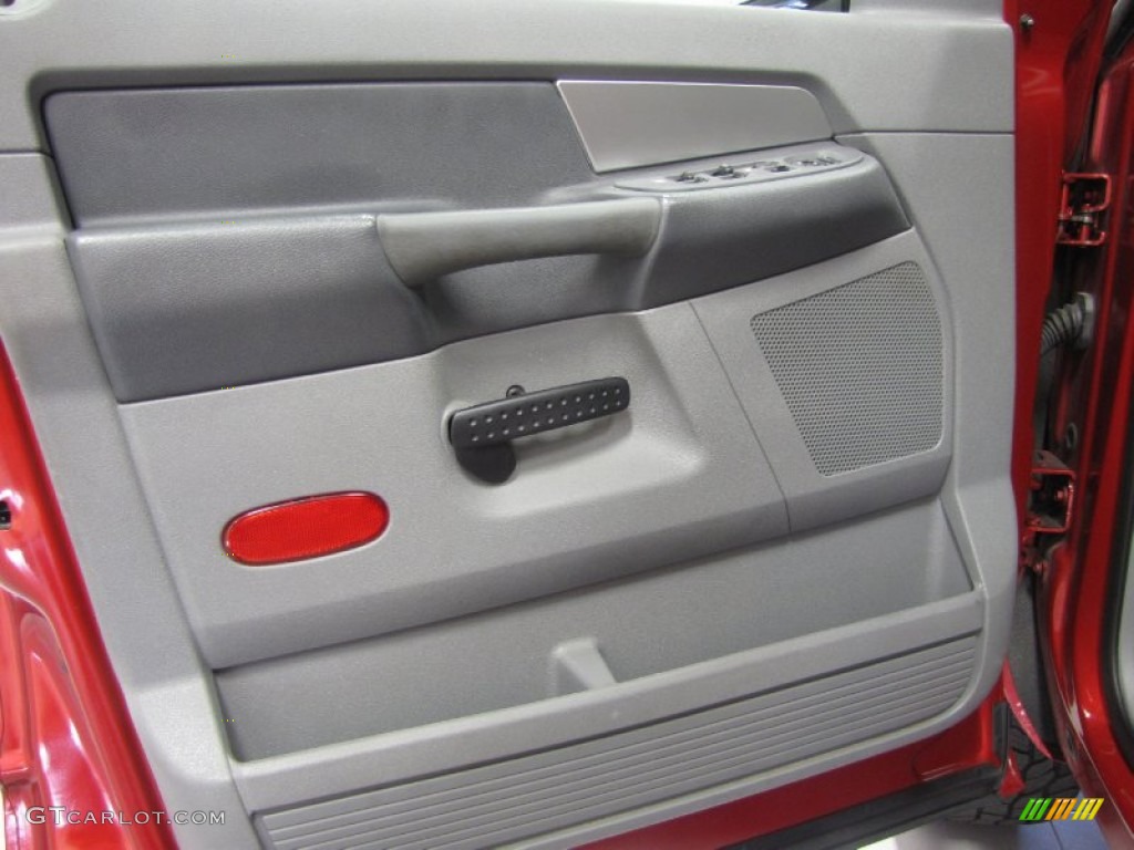 2008 Ram 1500 ST Quad Cab 4x4 - Inferno Red Crystal Pearl / Medium Slate Gray photo #10