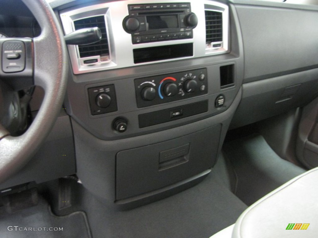 2008 Ram 1500 ST Quad Cab 4x4 - Inferno Red Crystal Pearl / Medium Slate Gray photo #23