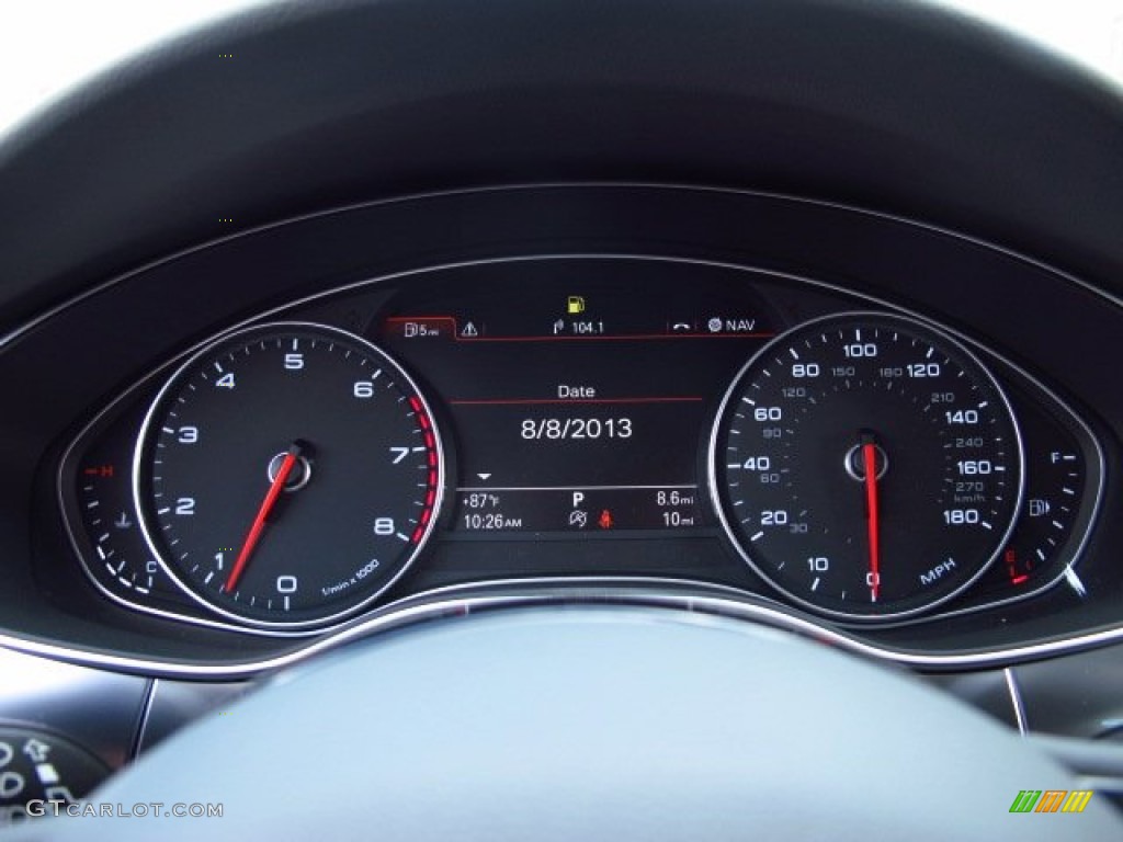 2014 Audi A6 3.0T quattro Sedan Gauges Photo #84398078