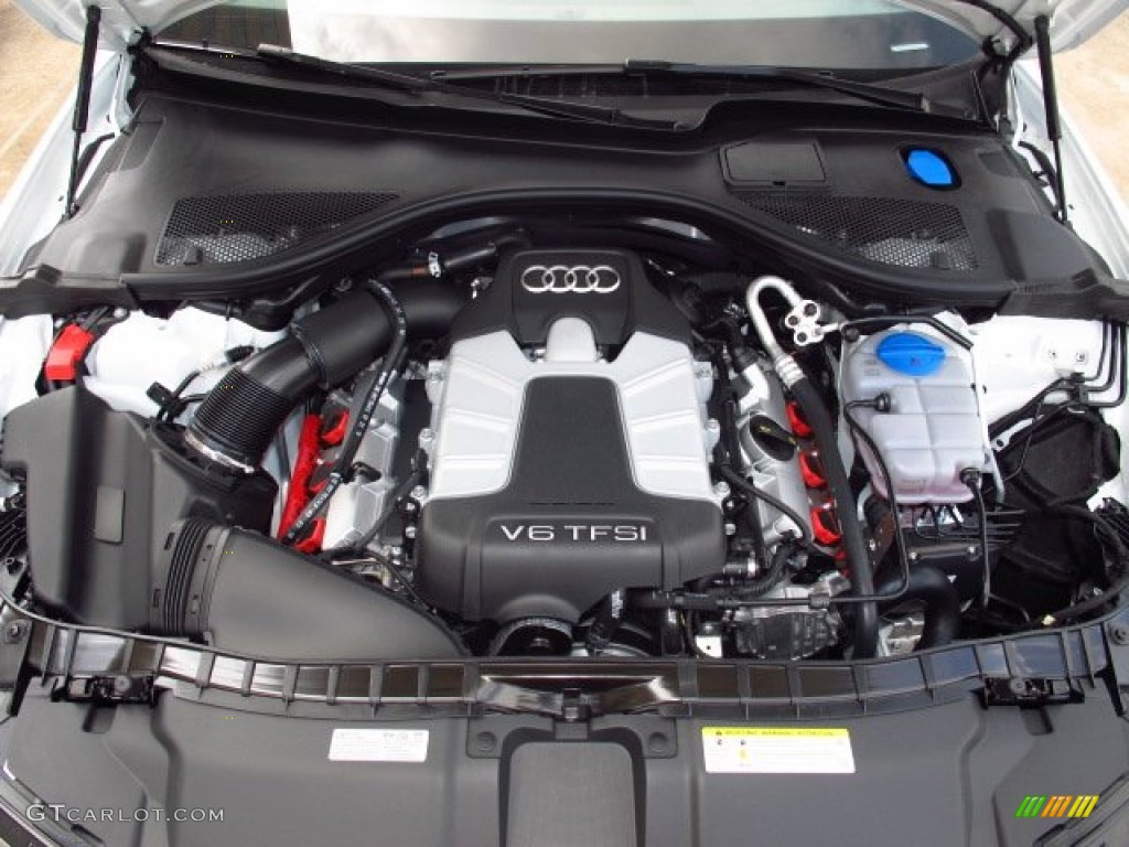 2014 Audi A6 3.0T quattro Sedan 3.0 Liter Supercharged FSI DOHC 24-Valve VVT V6 Engine Photo #84398094