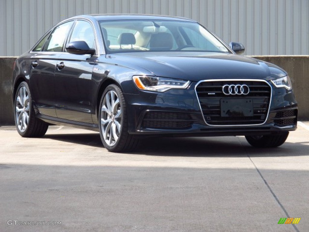 2014 Moonlight Blue Metallic Audi A6 3.0T quattro Sedan 84358224 Photo
