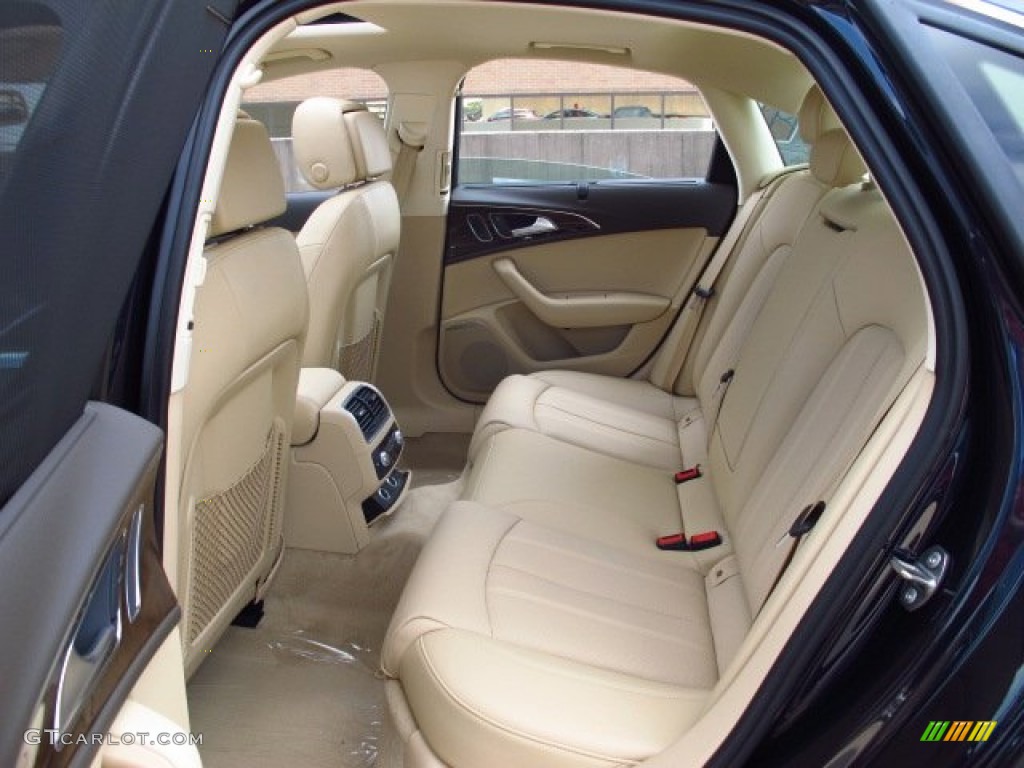 2014 Audi A6 3.0T quattro Sedan Rear Seat Photo #84398358
