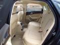 2014 Audi A6 Velvet Beige Interior Rear Seat Photo