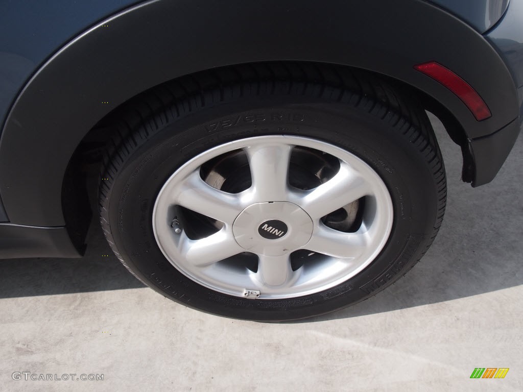 2010 Cooper Hardtop - Horizon Blue Metallic / Grey/Carbon Black photo #11