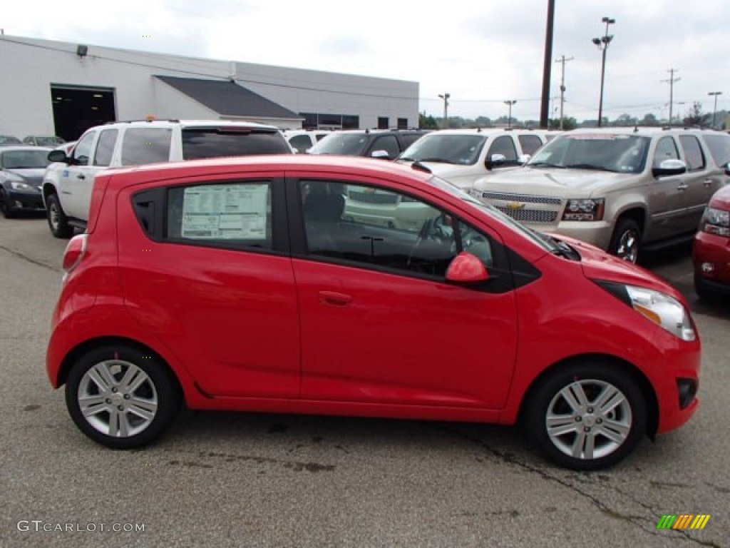 2013 Spark LT - Salsa (Red) / Silver/Silver photo #1
