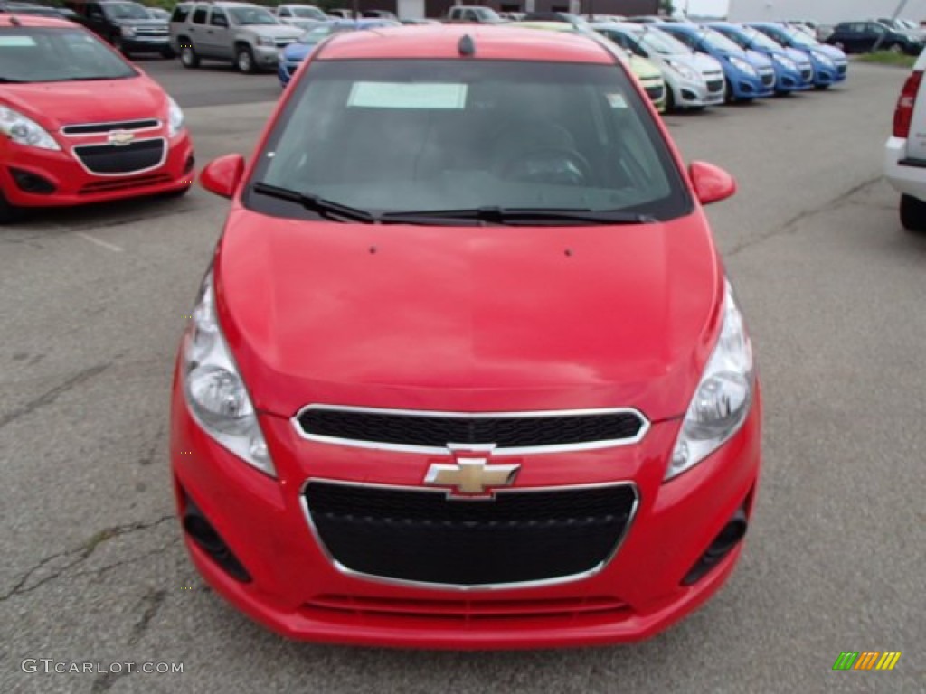 2013 Spark LT - Salsa (Red) / Silver/Silver photo #3