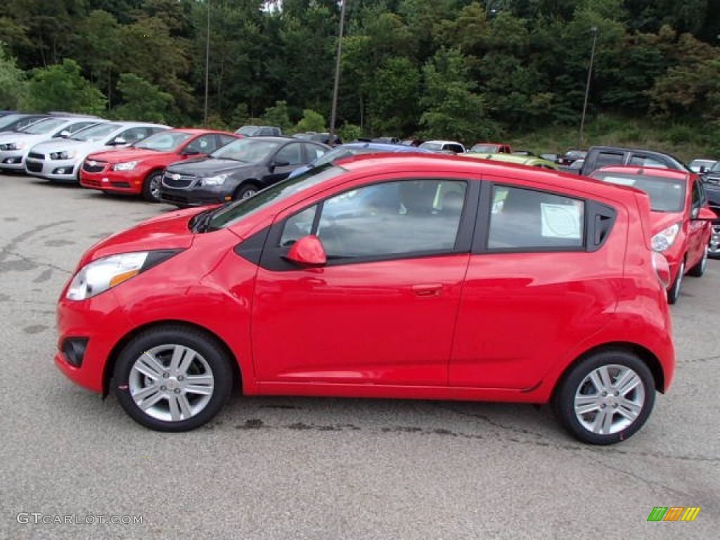 2013 Spark LT - Salsa (Red) / Silver/Silver photo #5