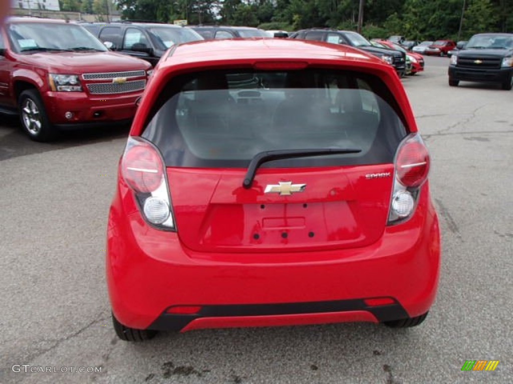 2013 Spark LT - Salsa (Red) / Silver/Silver photo #7