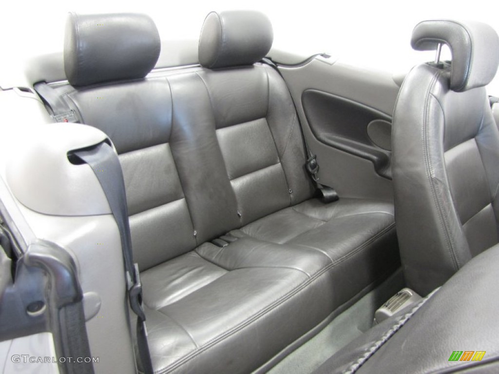 2003 Saab 9-3 SE Convertible Rear Seat Photos