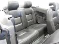 2003 Saab 9-3 Charcoal Grey Interior Rear Seat Photo
