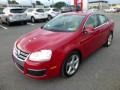 2010 Salsa Red Volkswagen Jetta TDI Sedan  photo #3