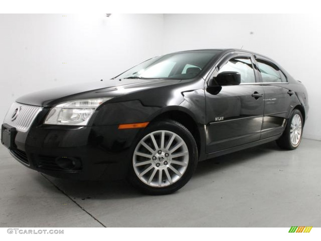 Black Ebony 2007 Mercury Milan V6 Premier AWD Exterior Photo #84400959