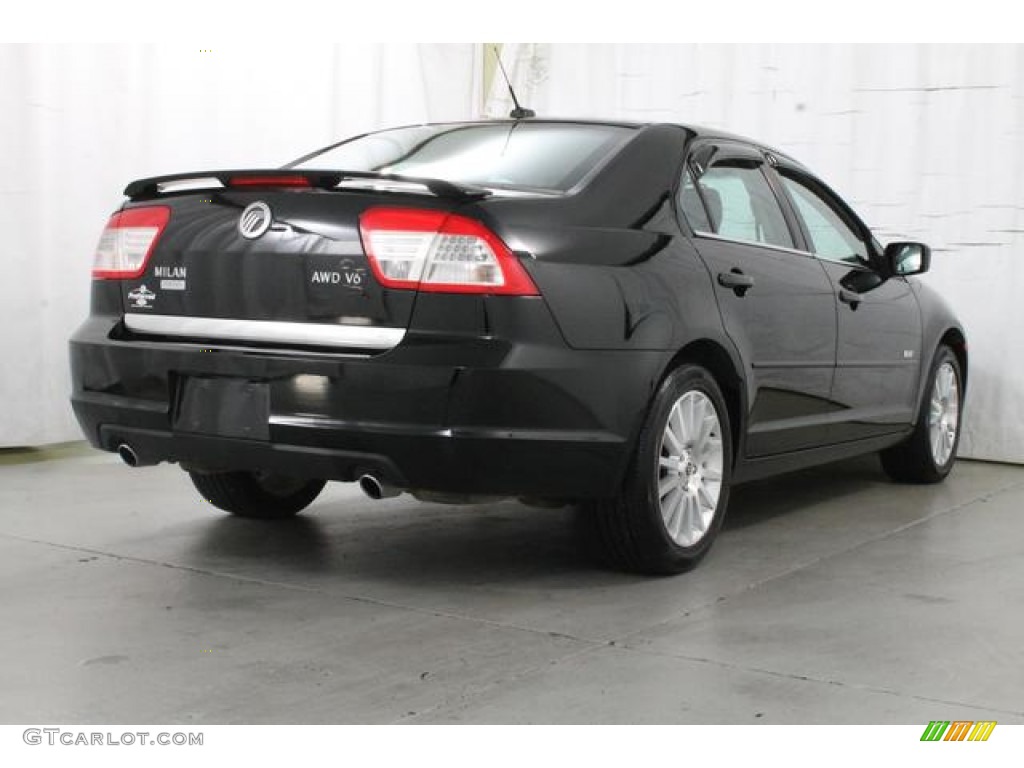 Black Ebony 2007 Mercury Milan V6 Premier AWD Exterior Photo #84401004