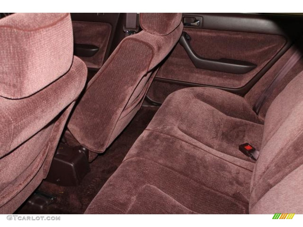 1993 Accord EX Sedan - Rosewood Brown Metallic / Burgundy photo #37