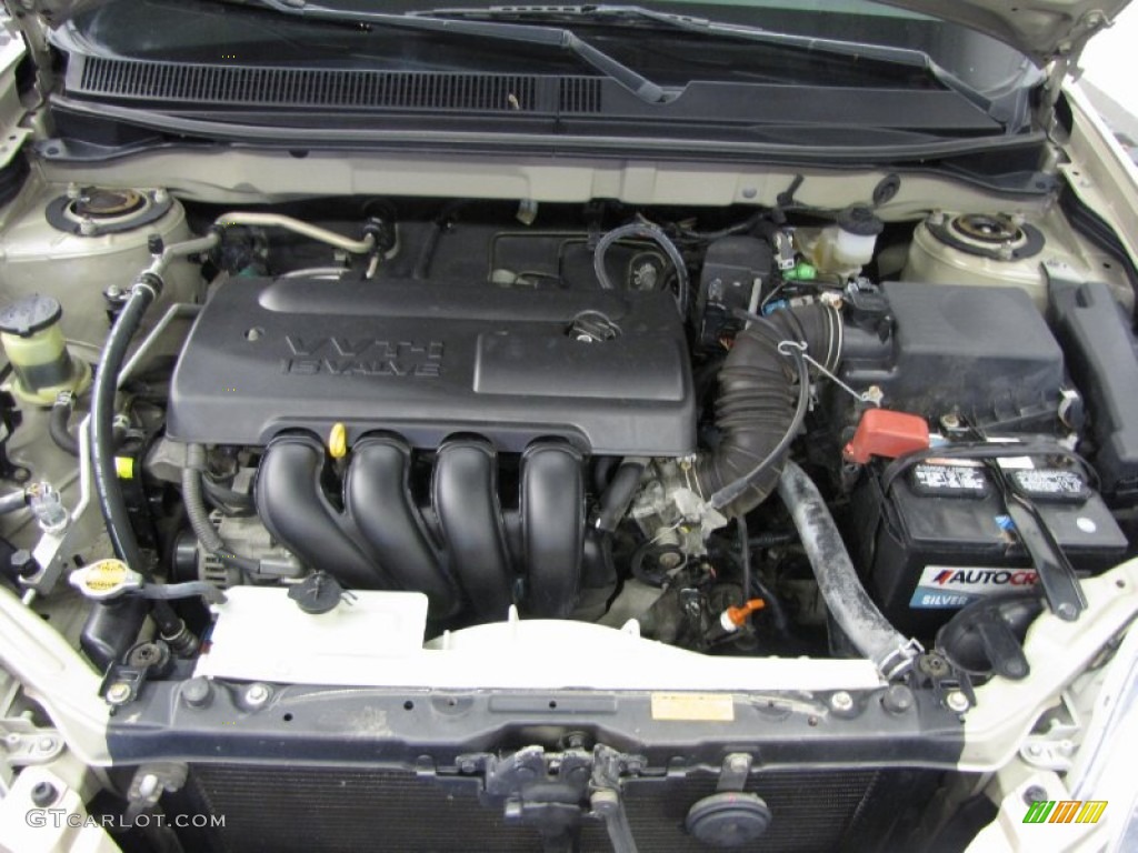 2003 Toyota Matrix XR 1.8 Liter DOHC 16-Valve VVT-i 4 Cylinder Engine Photo #84401598