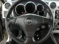 2003 Toyota Matrix Dark Gray Interior Steering Wheel Photo