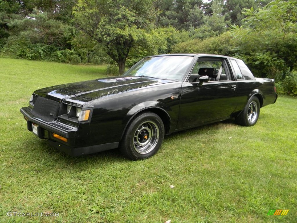 1987 Regal Grand National - Black / Black/Gray photo #1