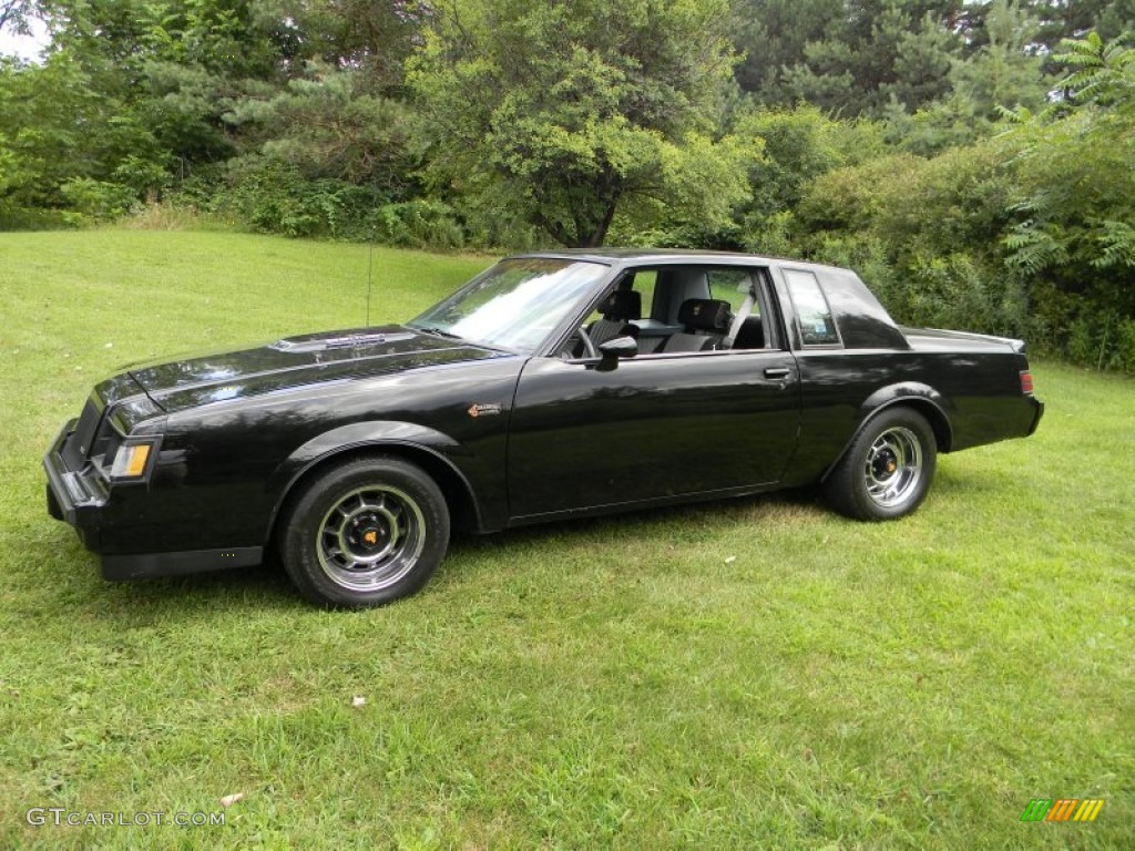 1987 Regal Grand National - Black / Black/Gray photo #2