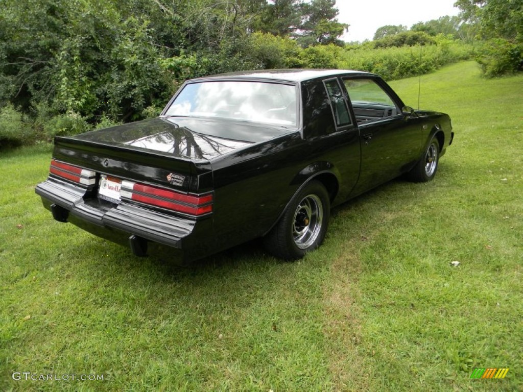 1987 Regal Grand National - Black / Black/Gray photo #8