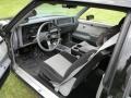 1987 Buick Regal Black/Gray Interior Prime Interior Photo