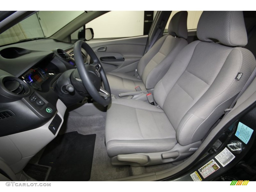 Gray Interior 2011 Honda Insight Hybrid Photo #84402441