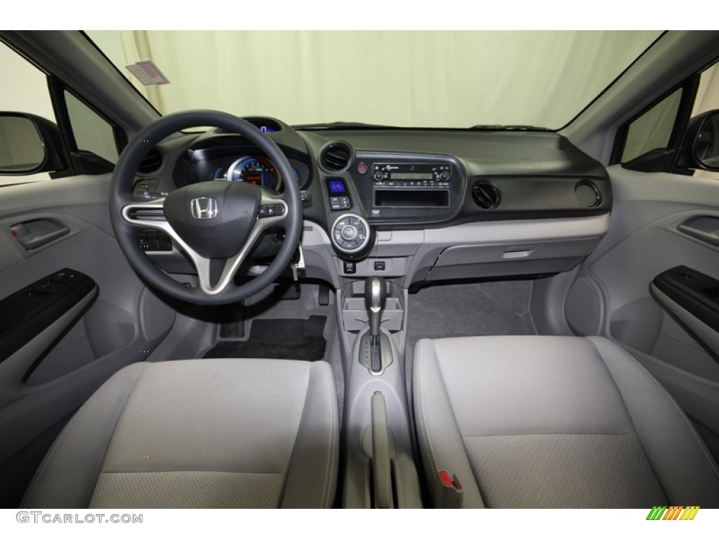 2011 Honda Insight Hybrid Gray Dashboard Photo #84402444