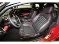 Championship Lounge Leather/Red Piping 2014 Mini Cooper S Coupe Interior Color