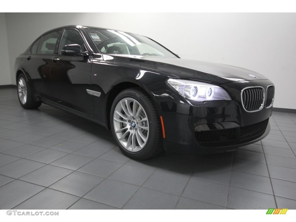 2014 7 Series 750Li Sedan - Black Sapphire Metallic / Black photo #1