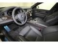 Black 2014 BMW 7 Series 750Li Sedan Interior Color