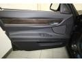 2014 BMW 7 Series Black Interior Door Panel Photo