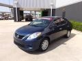 2012 Blue Onyx Metallic Nissan Versa 1.6 SV Sedan  photo #2