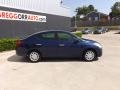 2012 Blue Onyx Metallic Nissan Versa 1.6 SV Sedan  photo #5