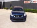 2012 Blue Onyx Metallic Nissan Versa 1.6 SV Sedan  photo #7